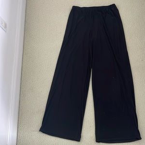 Slinky High Waisted Wide Leg Pants.